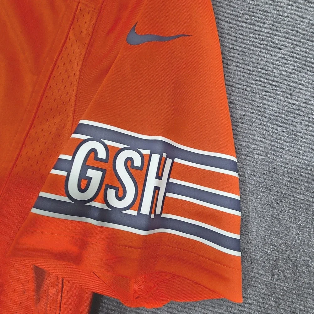 Nike Chicago Bears Justin Fields #1 Jersey Mens XL Orange NFL Game Day Football